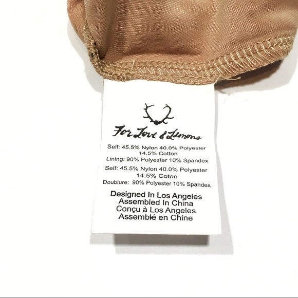 For Love & Lemons Rosemary Lace Overlay Skirt - Picture 7 of 8